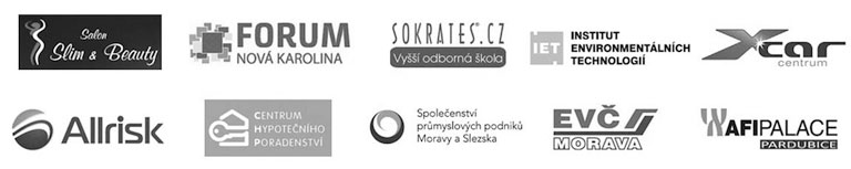 loga spokojených klientů